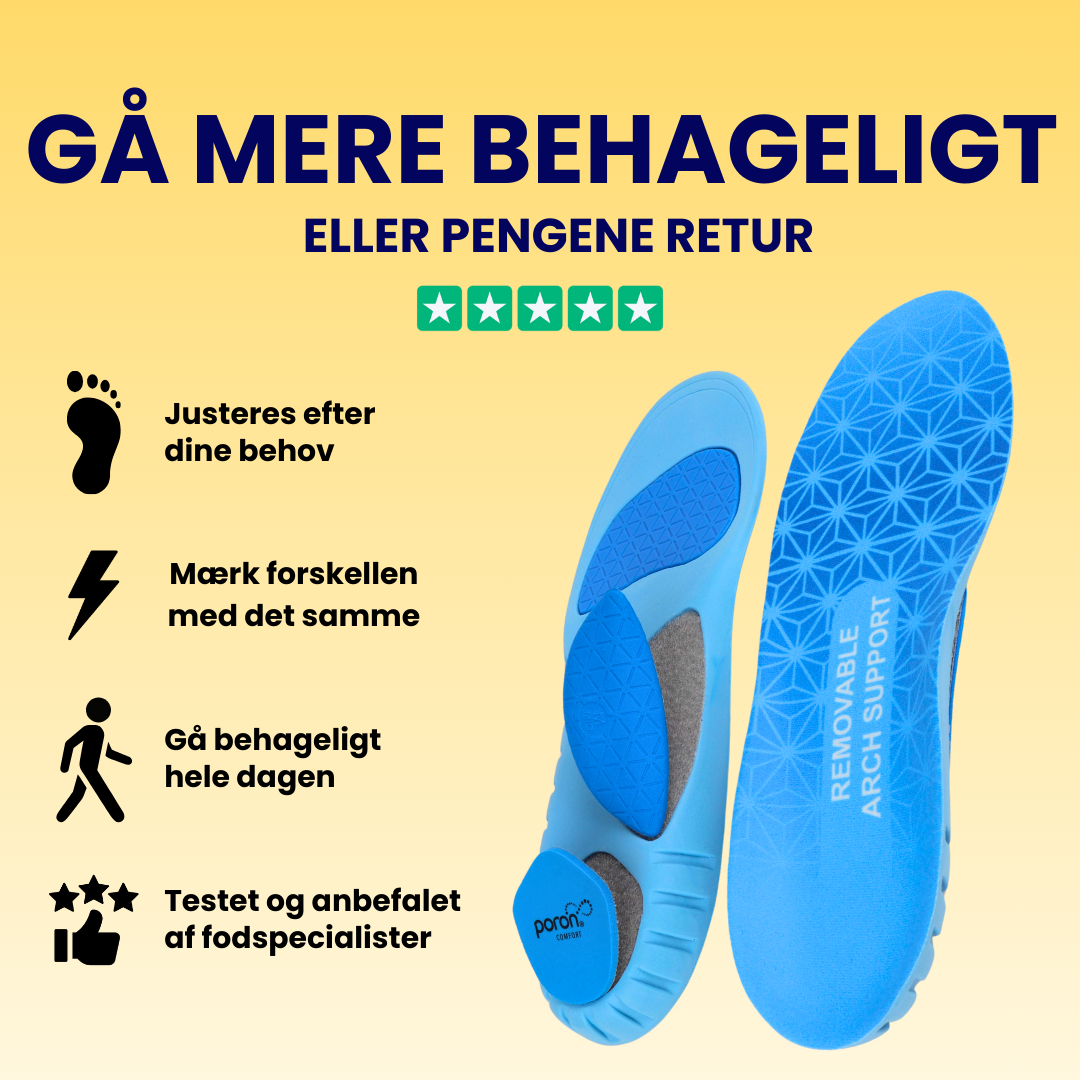 Komfort indlægssåler